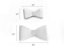 Load image into Gallery viewer, Custom Multi-Purpose Bow Shoe Clips, shoe accessory - made in Italy, hand-painted in the US