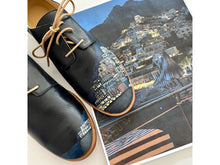 Load image into Gallery viewer, handpainted Italian comfortable chukka boots/oxford shoes with custom design