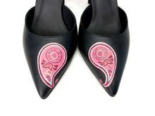 Load image into Gallery viewer, Romantic Valentine’s Day inspired hand painted design on high heels