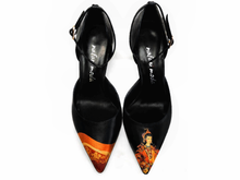 Load image into Gallery viewer, La Guardiana Pumps, heels - made in Italy, hand-painted in the US