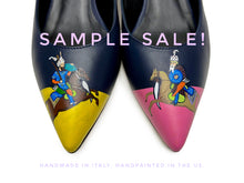 Load image into Gallery viewer, Sample Sale Heels - made in Italy, hand-painted in the US