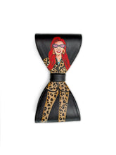 Load image into Gallery viewer, Decorative bow clips with patricia field design