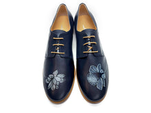 Load image into Gallery viewer, Luxurious high heels featuring a hand-painted floral motif, perfect for a romantic and feminine touch