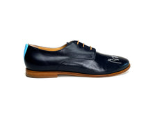 Load image into Gallery viewer, Chicago Women, chukka oxford flats - made in Italy, hand-painted in the US