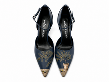 Load image into Gallery viewer, Oliveto Pumps — hand-painted Italian leather pumps, handmade in Italy
