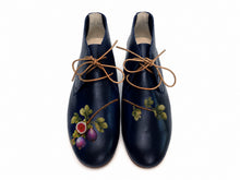 Load image into Gallery viewer, Fico and Oliva Women — hand-painted Italian leather flats, handmade in Italy

