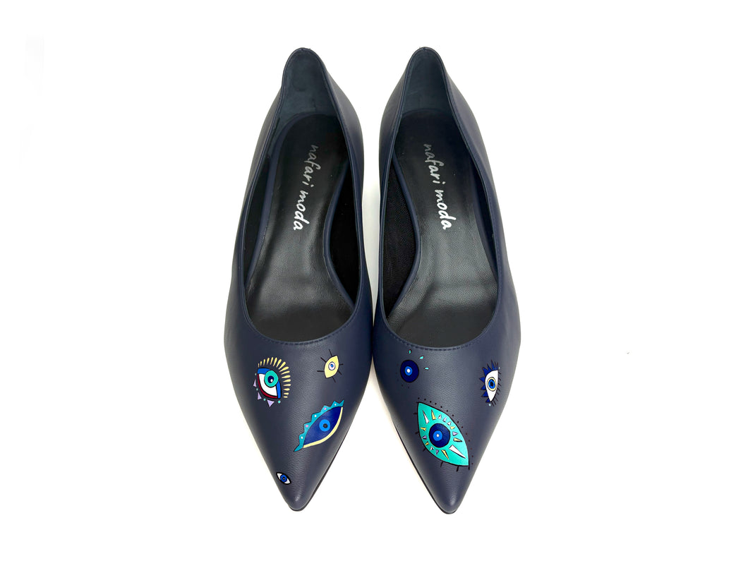 Occhio Greco Low Block Pumps