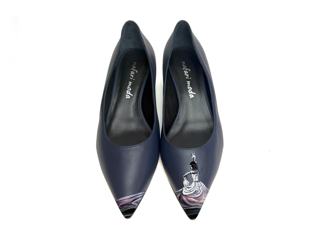 Ragazza Ballerina Low Block Pumps