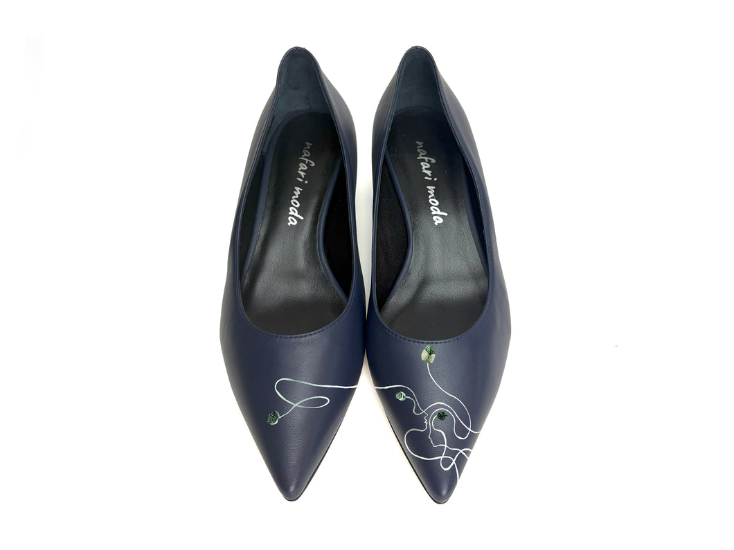 Verona Low Block Pumps